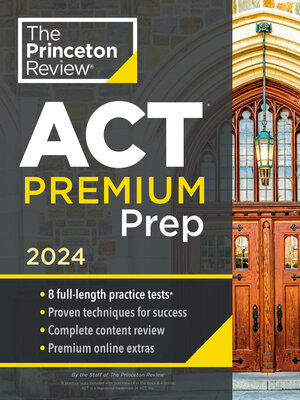 cover image of Princeton Review ACT Premium Prep, 2024